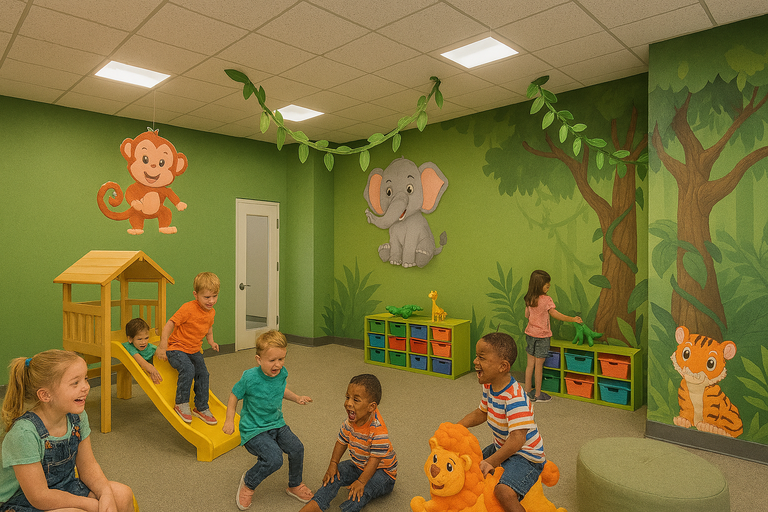 Kids Zone childcare rendering