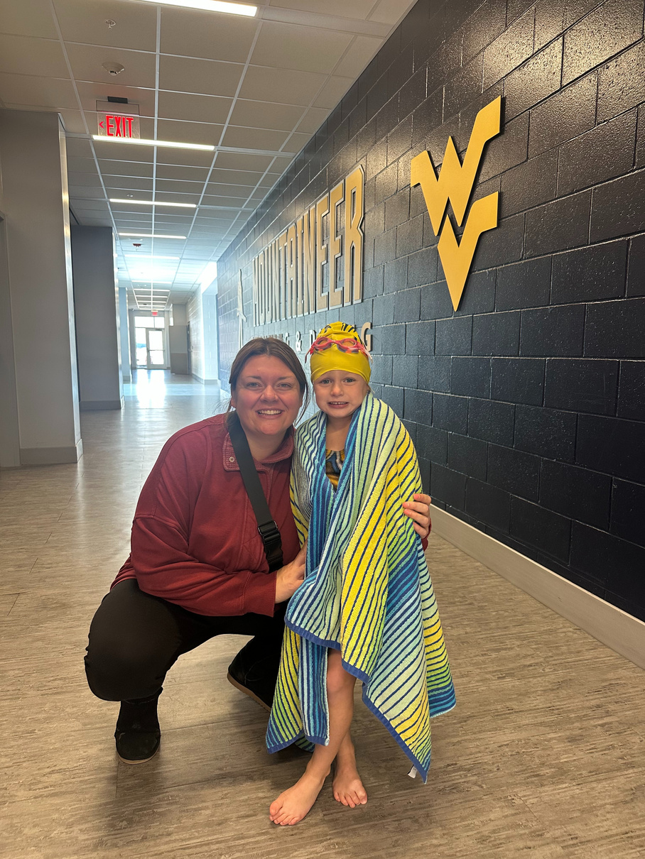 Megan Rebick and daughter Evie