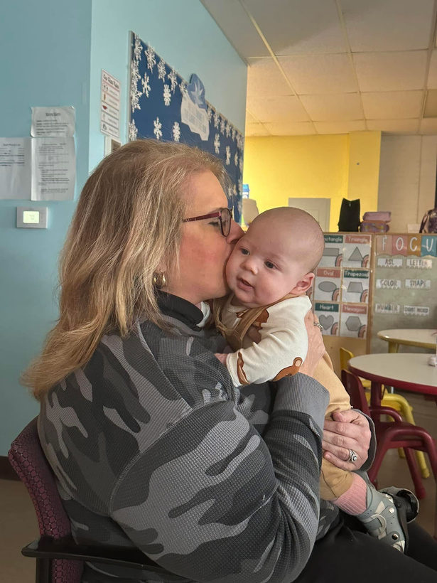 Sherry Maczko with child